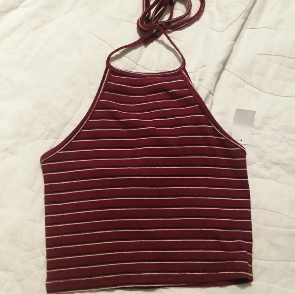 Halter crop top